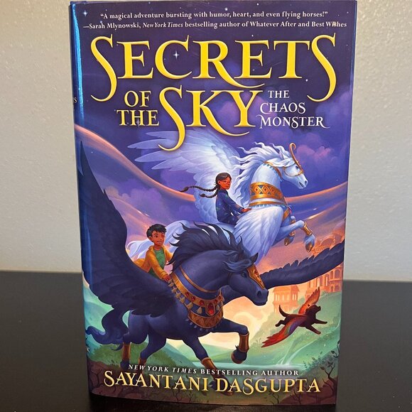 Secrets of the Sky by Sayantani DasGupta SCHOLASTIC PRESS Fantasy Magic Myth - Picture 1 of 9